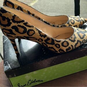 Sam Edelman Leopard Print Heels